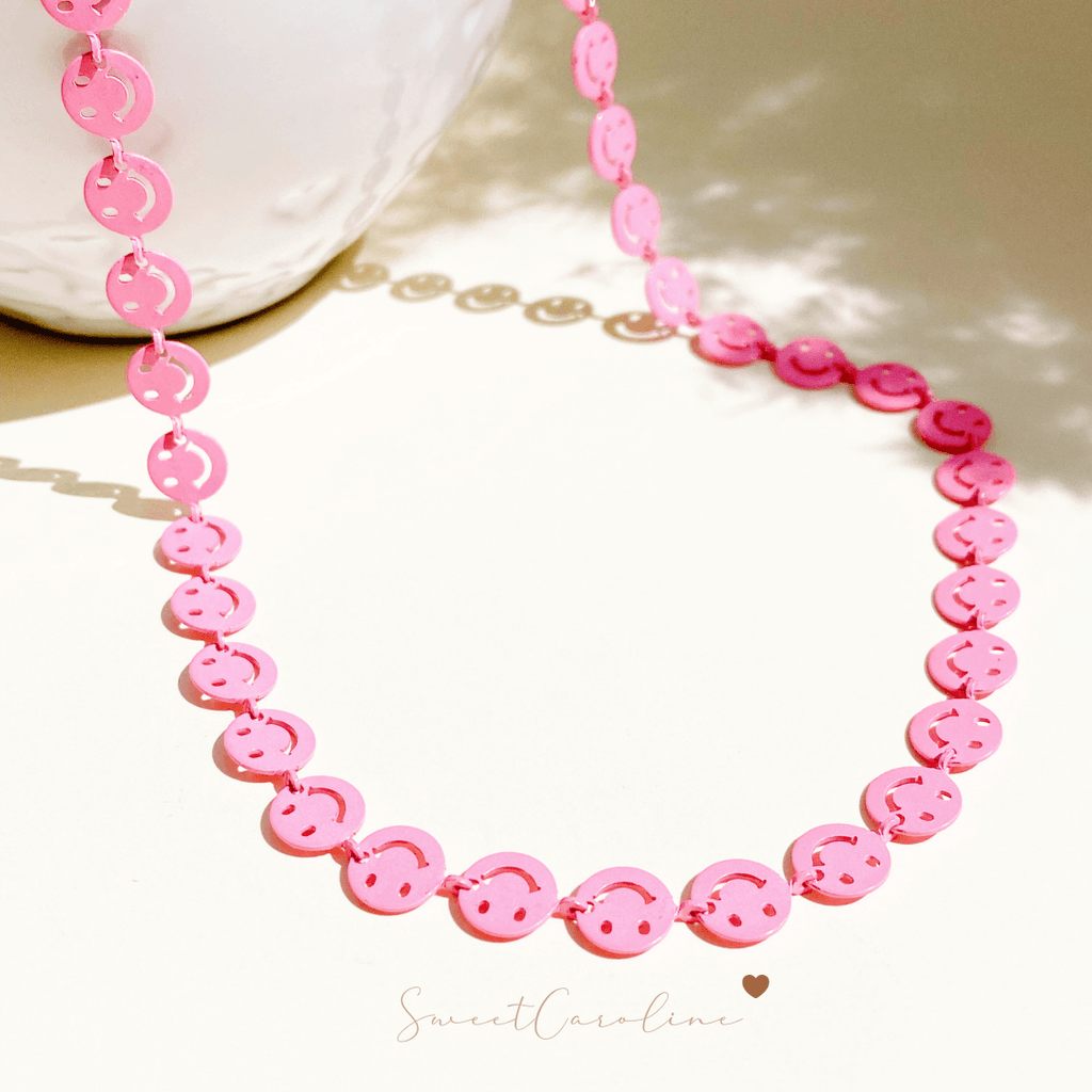 Choker Pink Caritas - SweetCarolineJWL