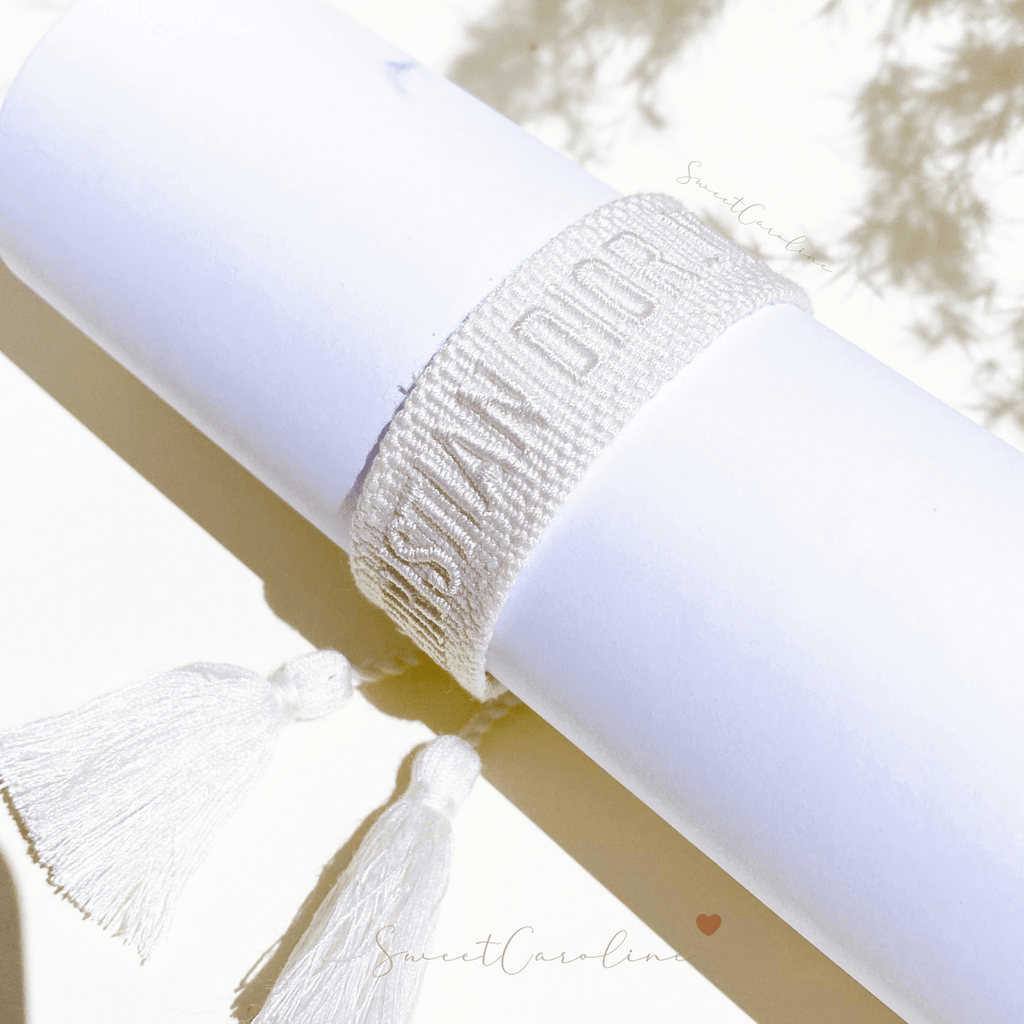 Pulsera CD White - SweetCarolineJWL