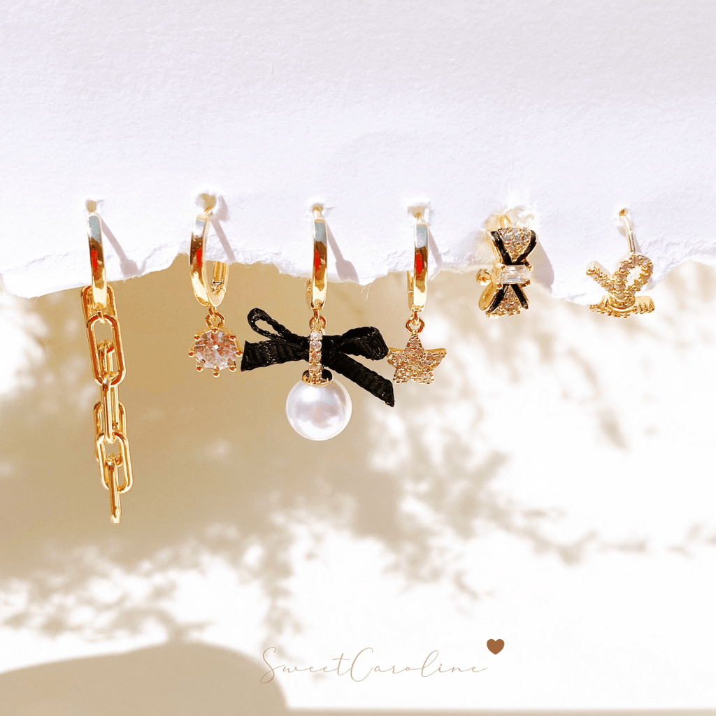 Set aretes Bow - SweetCarolineJWL
