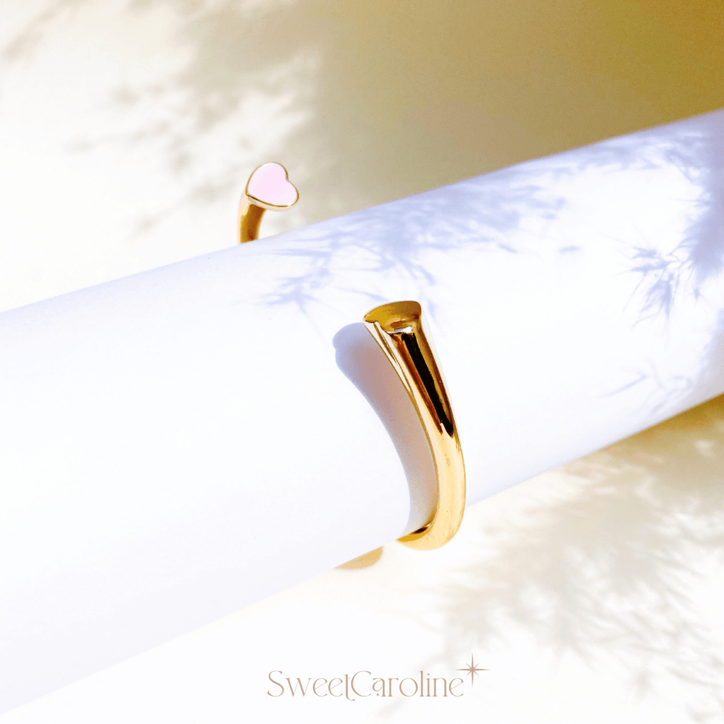Pulsera Baby Pink Heart - SweetCarolineJWL