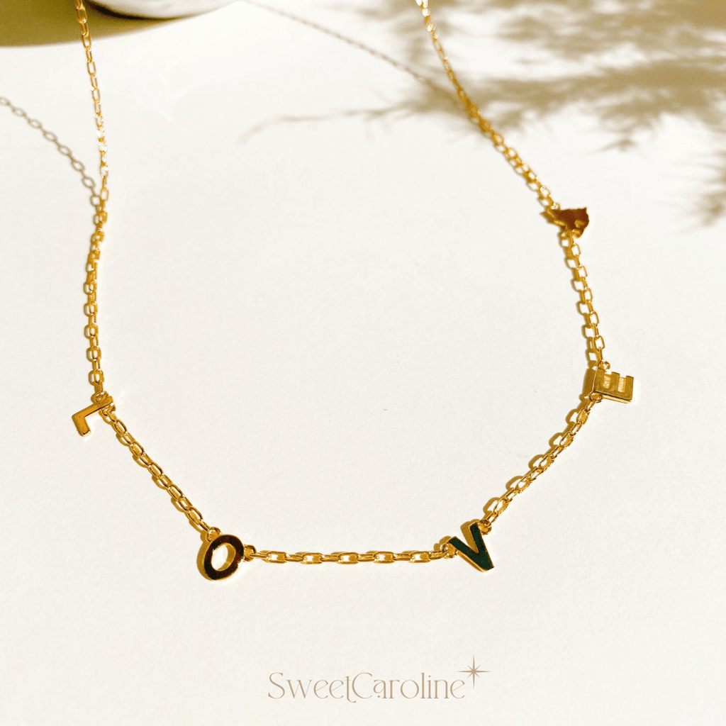 Collar LOVE - SweetCarolineJWL