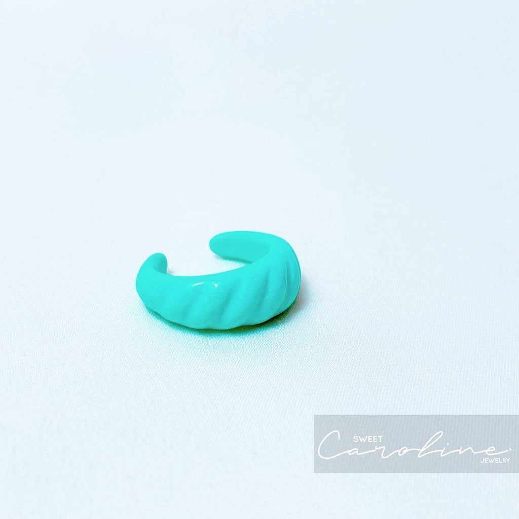 Anillo Aqua Resina - SweetCarolineJWL