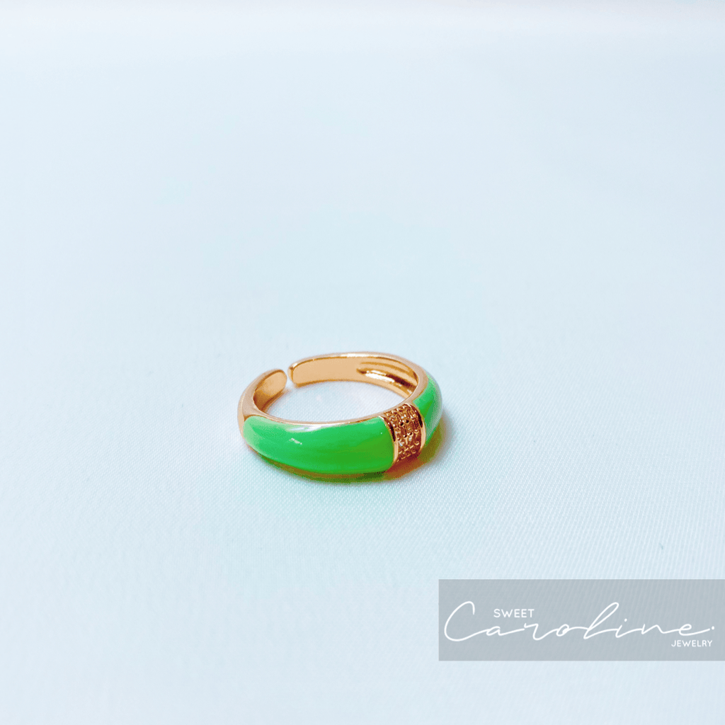 Anillo Lime Alessia - SweetCarolineJWL