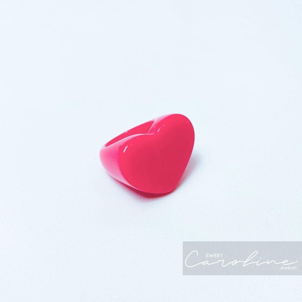 Anillo Chunky Heart - SweetCarolineJWL