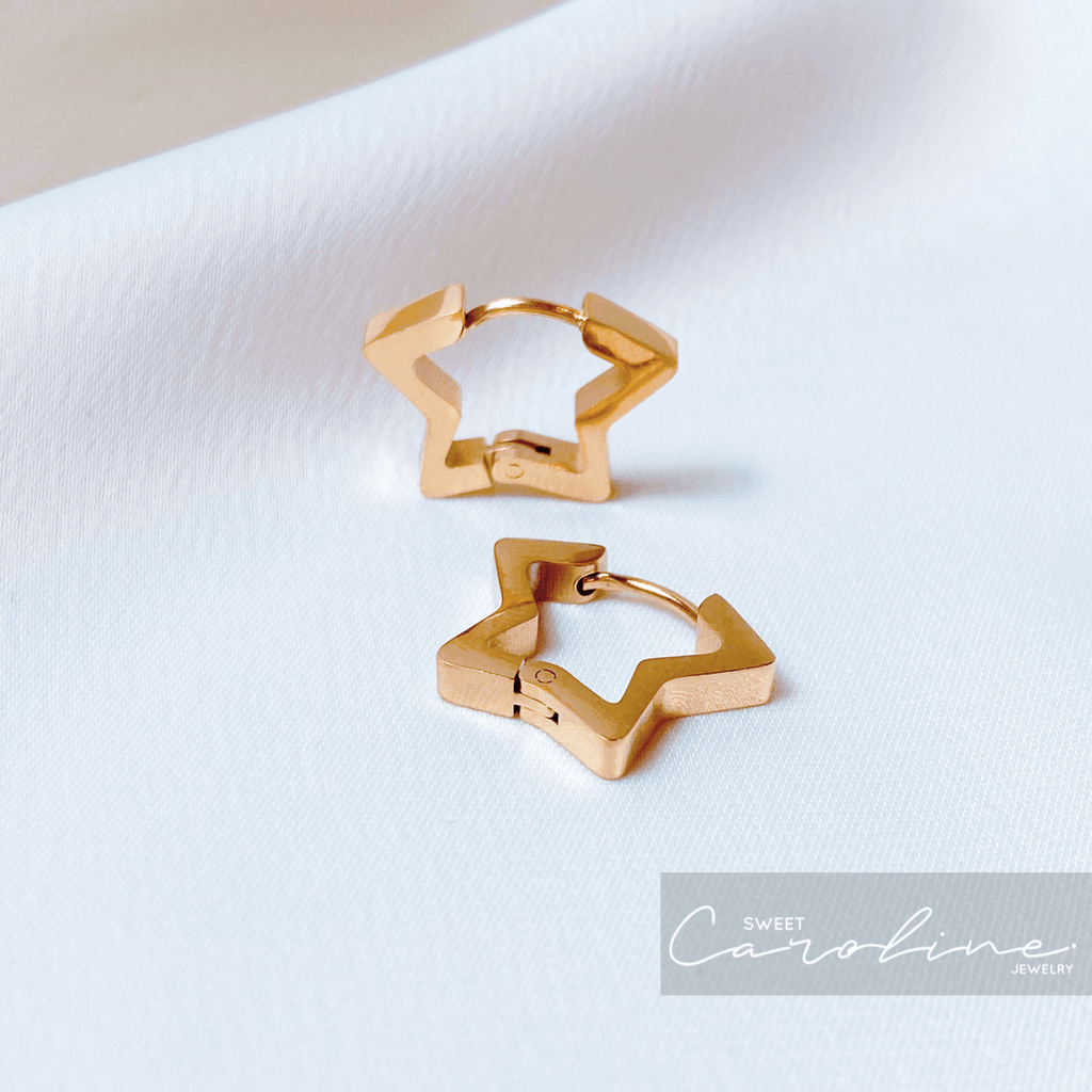 Arracadas Mini Estrella - SweetCarolineJWL