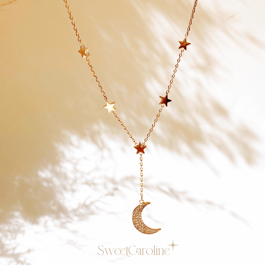 Collar Minimalist Moon - SweetCarolineJWL