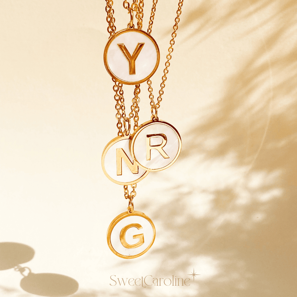 Collar Inicial Perla - SweetCarolineJWL