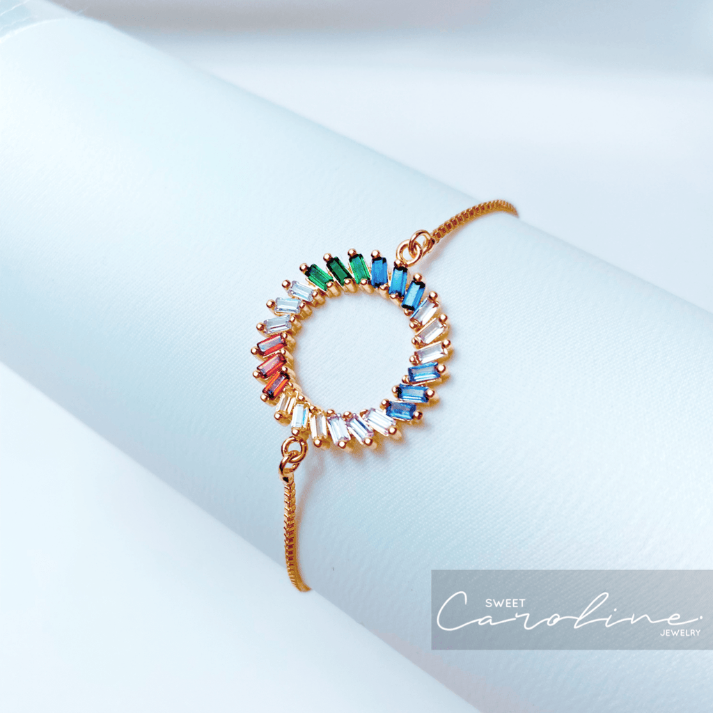 Pulsera Crystal Circle - SweetCarolineJWL