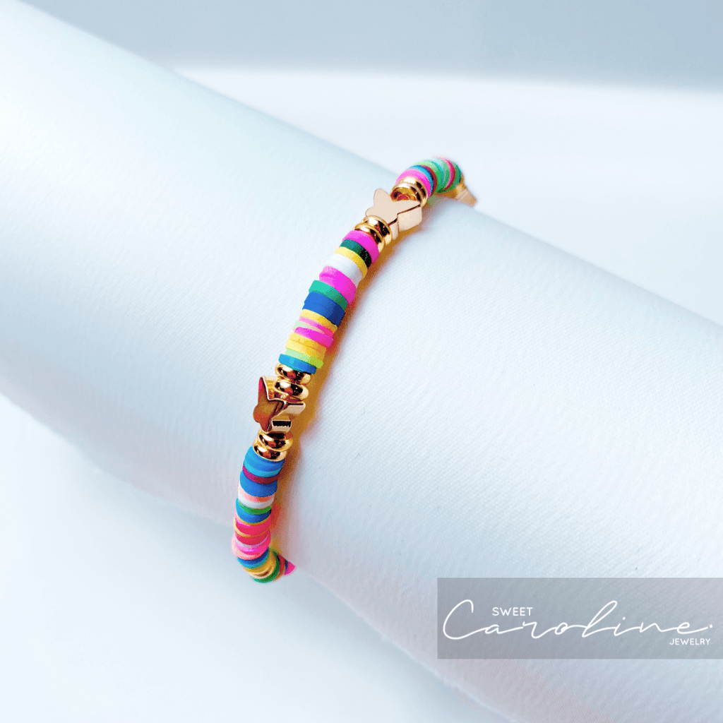 Pulsera Gummie Mariposa - SweetCarolineJWL
