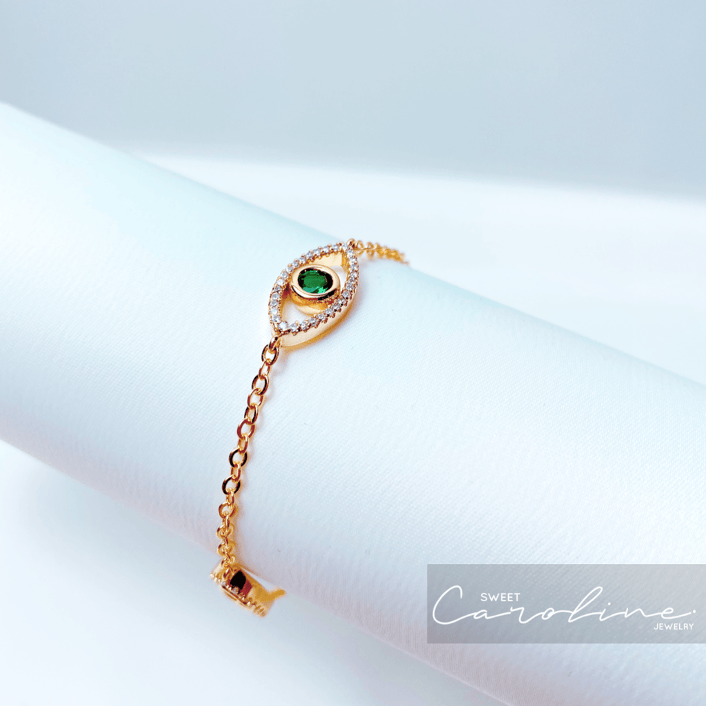 Pulsera Green Skinny - SweetCarolineJWL