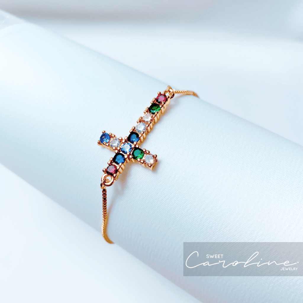 Pulsera Cruz - SweetCarolineJWL